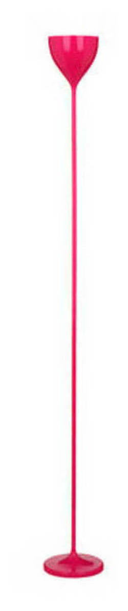 Crocus Pink Plastic Floor Lamp.